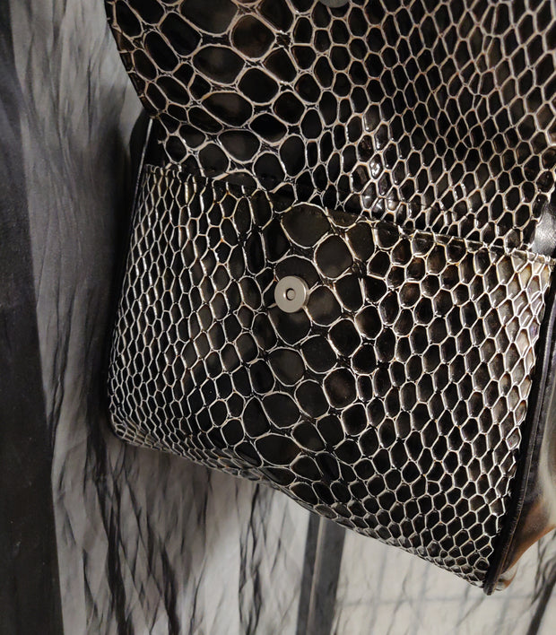 Snake detail bag