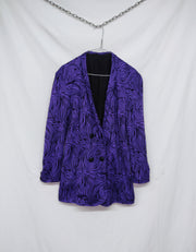 Dark lilac blazer