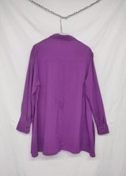 Lilac silk shirt