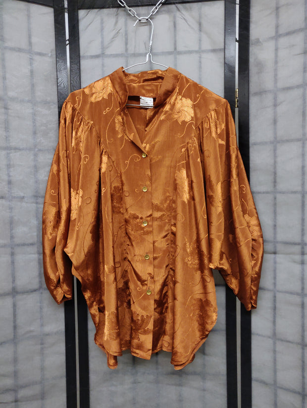 Metal bronze shirt