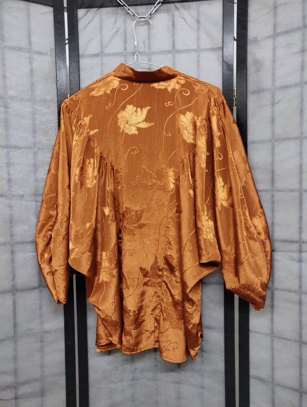 Metal bronze shirt