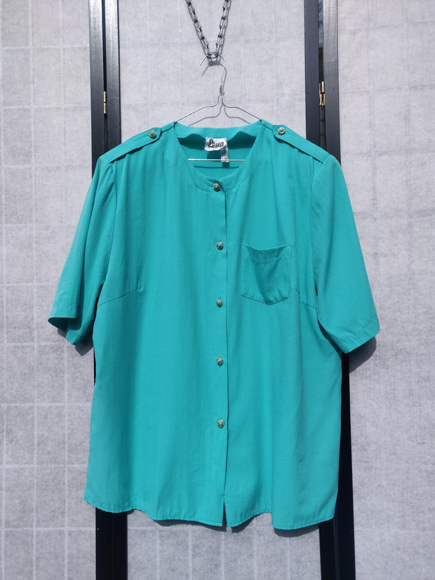 Turquoise shirt