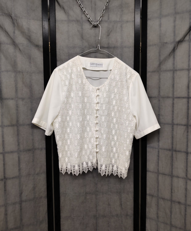 Elegant ivory shirt