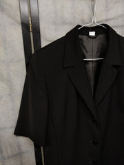 Black classy blazer shirt