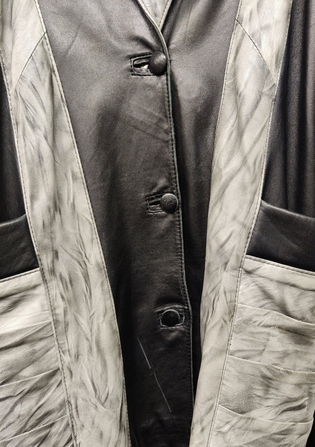 Unique leather jacket