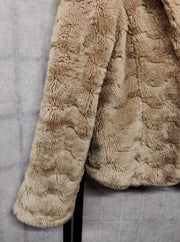 Elegant furry jacket