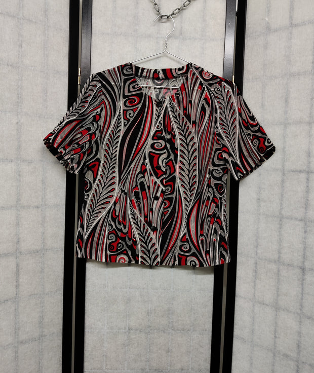 Edgy print shirt