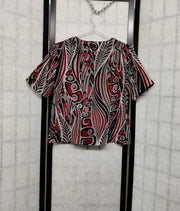 Edgy print shirt