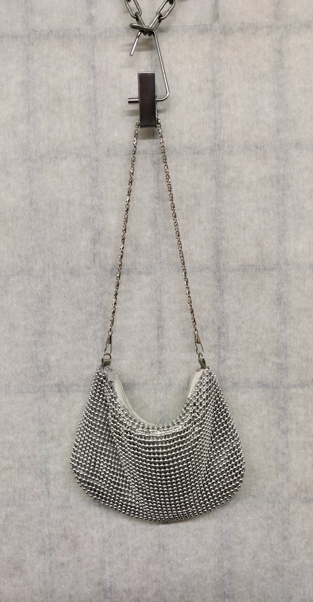 Metal pearl bag