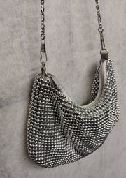 Metal pearl bag