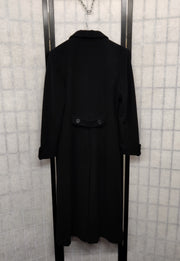 Black classy wool coat