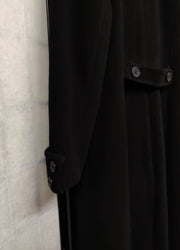 Black classy wool coat