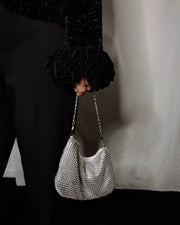 Metal pearl bag