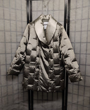 Shiny quilted jacket