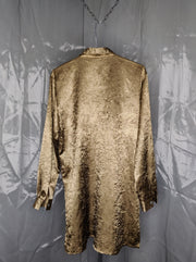 Golden long shirt